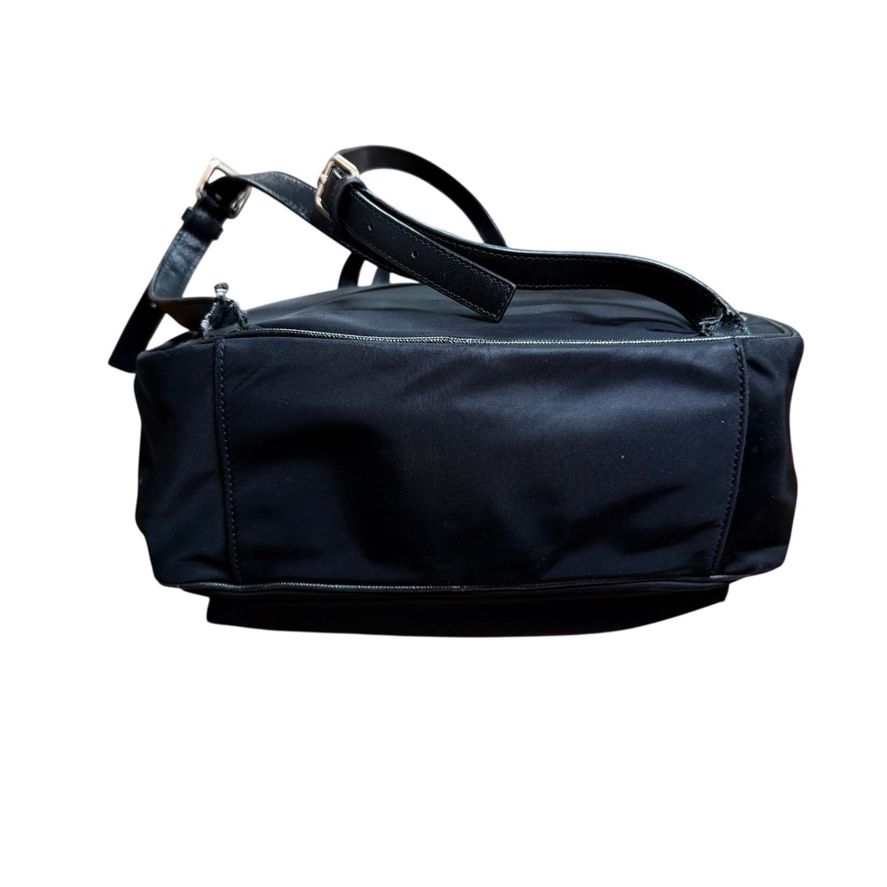 Kate Spade New York Black Nylon Saffiano Leather Backpack Classic with Dust Bag - Picture 13 of 16